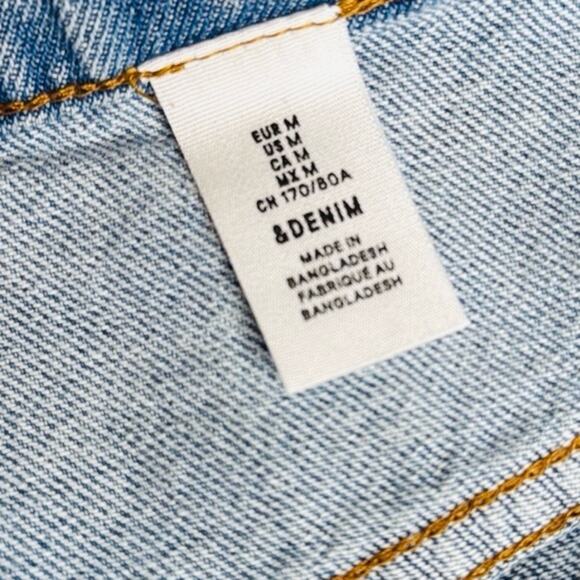 H&M Low Waist Denim Mini Skirt - Picture 4 of 7